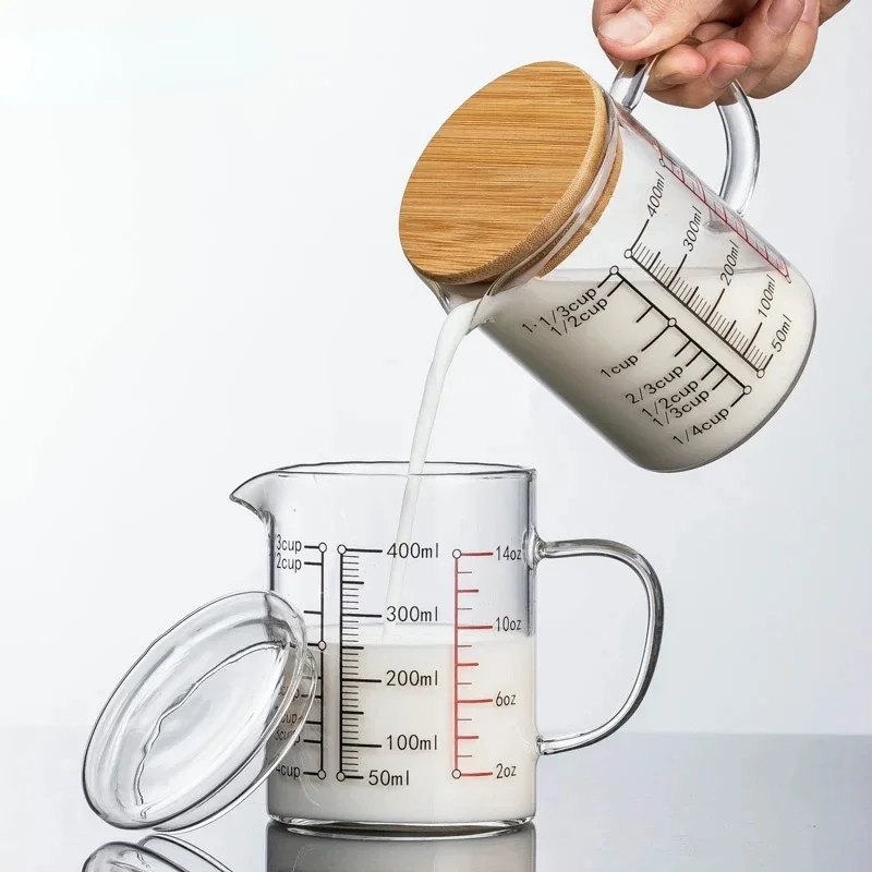 

Glass Measuring Cup Household Food Grade High Borosilicate Glass Glass Convenient Durable Measuring Tools And Scales With Handle