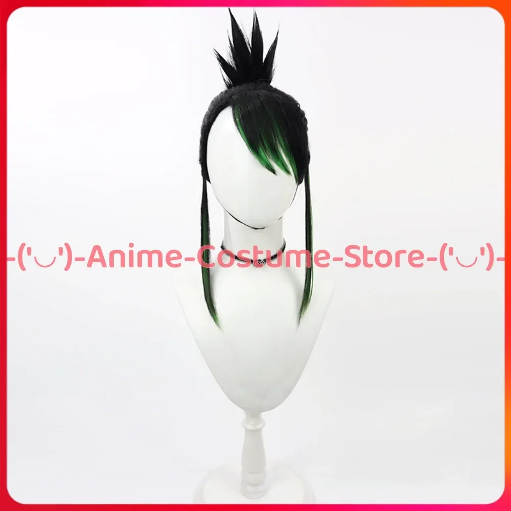 NIJISANJI VTuber Hanahata Kaika شعر مستعار تأثيري أنيمي شخصية هالوين كرنفال زي حفلة الباروكات مقاومة للحرارة الشعر الاصطناعية