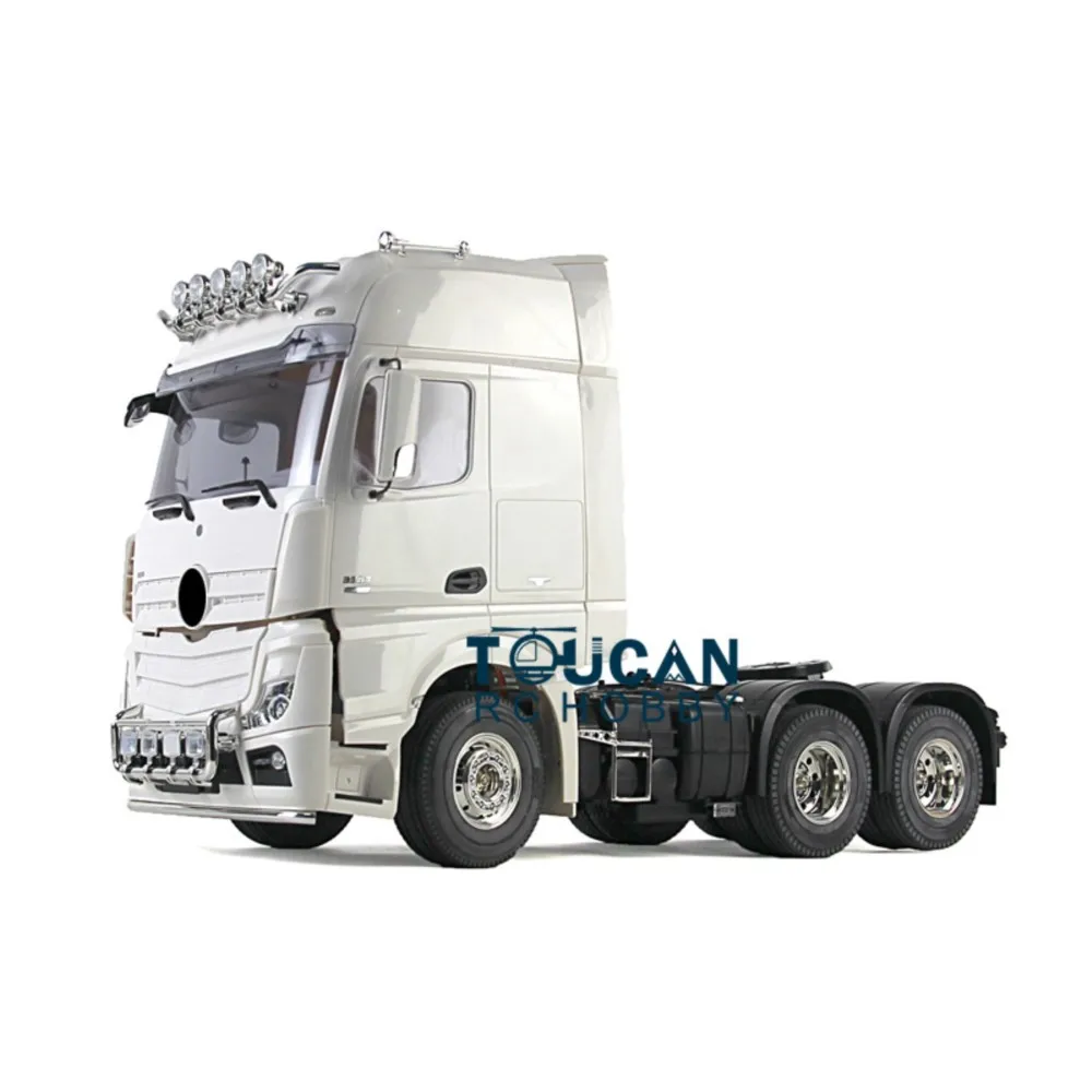 Venta de EE. UU. TOUCAN modelo de coche 1/14 RC 3 ejes Highline DIY Tractor camión remolque KIT