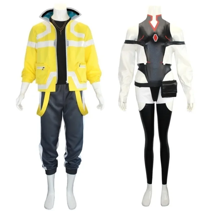 Anime Cyber-punk Cos Edgerunners Lucy Costume Cosplay tuta tute giacca tuta intera costumi di Halloween per donna uomo Party