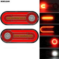 12/24V LED Truck Tail Light Turn Signal Brake Reversing Fog Lamp Reflector Rear Taillights For Trailer Caravans Ute Campers Atv