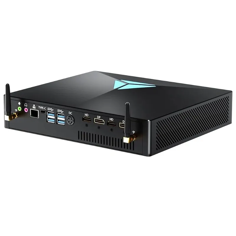 【New Arrival】Mini Desktop PC I7 9700F Win 11 Pro Gaming Computer GeForce RTX3050 8G 8K HD X 2 DP X 2 Four Display WiFi6 For Gami view 2
