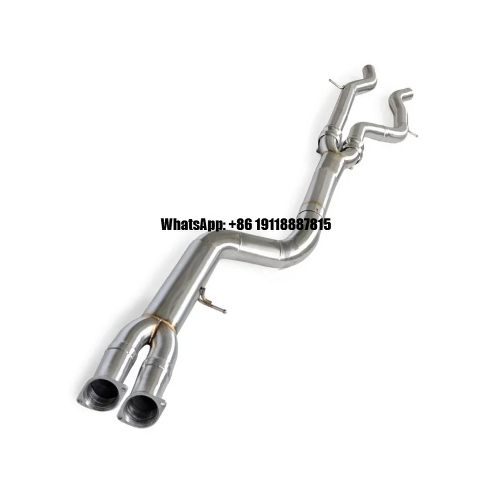 

High-flow Mid-pipe Exhaust for BMW M3 M4 Competition S55 F80 F82 F83 3.0T 2015-2019 Stainless Steel Sports Car Sound Upgrade