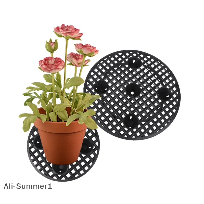 【E】1Pc Plant Pot Elevator Heavy Duty Plant Stands 20/30/40cm Plant Pot Saucer For Prevent Rot And Damage On Patio Deck Floor