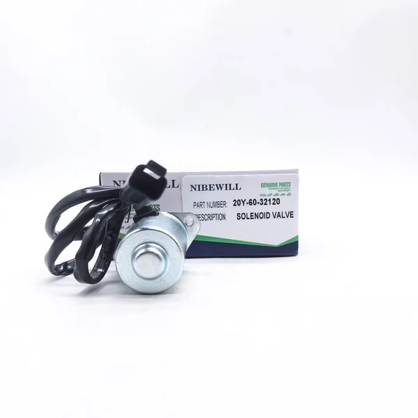 New Solenoid valve 20Y-60-32120 20Y-60-32121 20Y-60-31211 20Y-60-31212 for Komatsu PC200-7 PC220-7 PC300-7