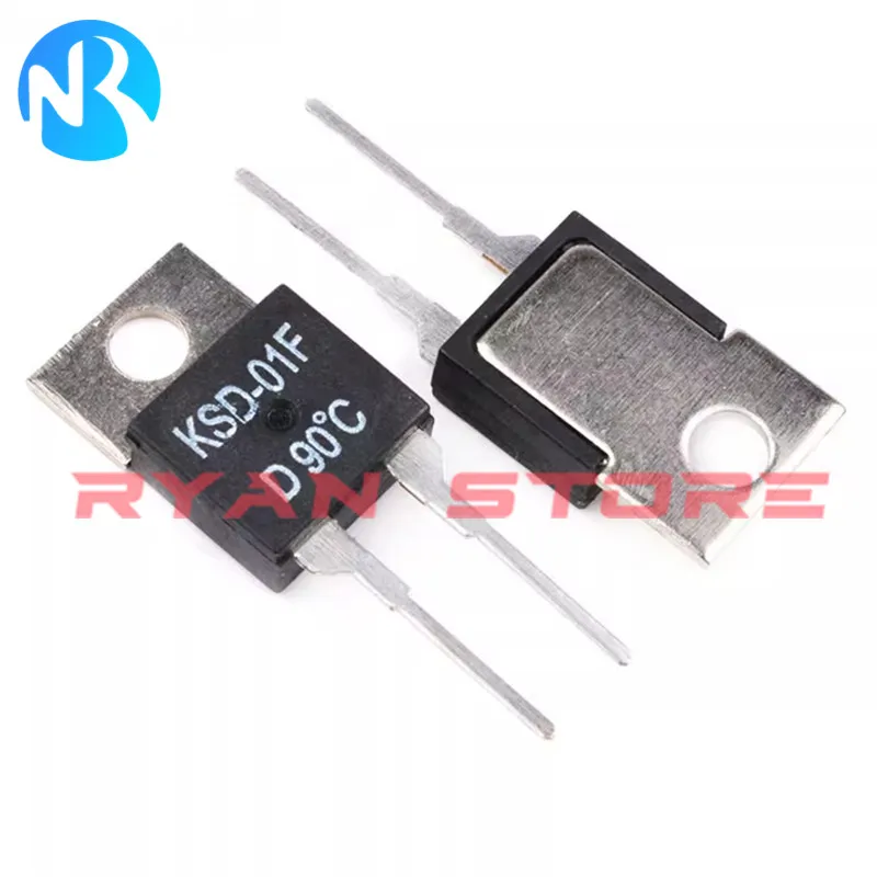 2PCS KSD-01F KSD 01F 0-150 Degree Celsius Normally Open Close Temperature Switch Thermostat Thermal Protector TO-220