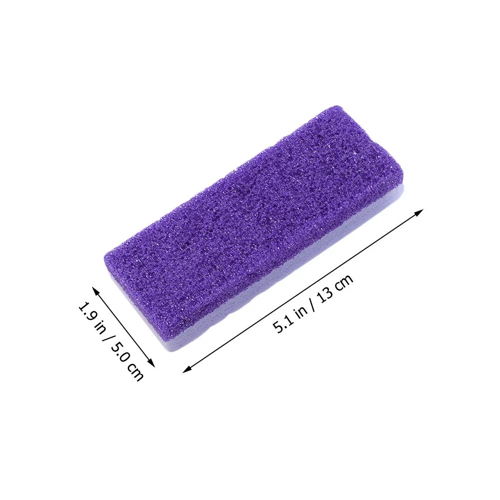 5Pcs Foot Pumice Stone Exfoliating Tools Double-Sided Callus Remover Dead Skin Scrubber Pedicure File Foot Care Soft Smooth Skin