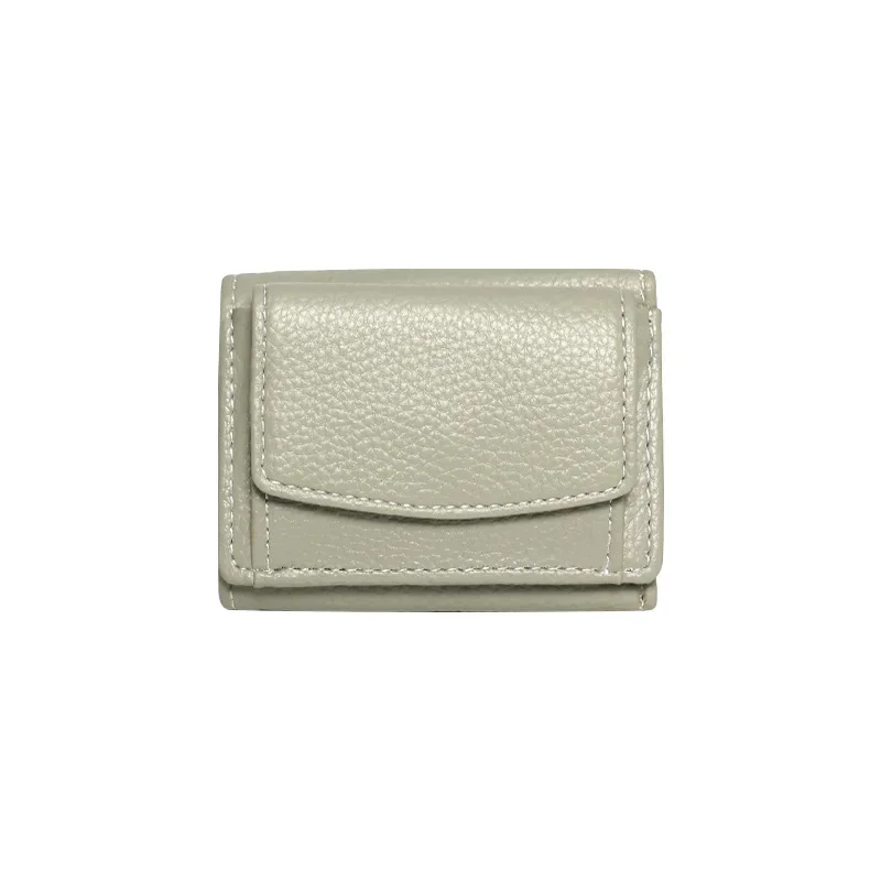 1 Piece Elegant Chic Simplicity Coin Purse for Women Ins Small Solid Color Series Clutch Bag Portable Travel Cash Card Wallet image 5