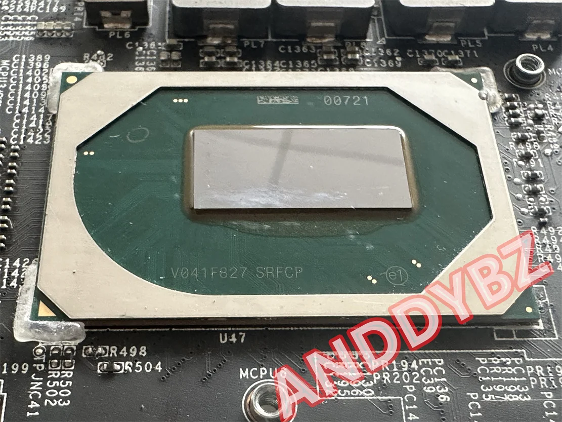 Imagem -03 - Placa-mãe do Portátil para Msi Ge65 Ge75 Raider Ms16p71 I7-9750h Cpu Rtx2060m Teste ok Original