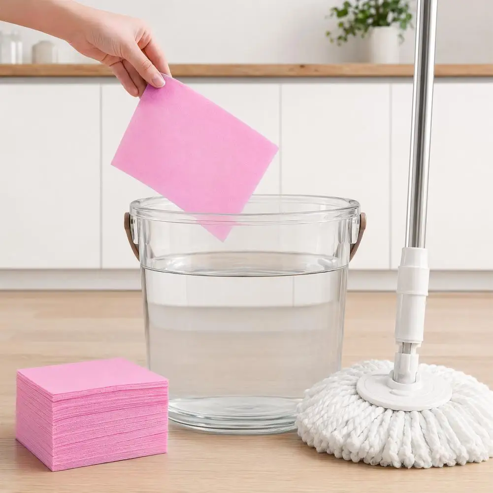 120PCS Cleaning Tablets, Fast-Dissolving Eco-Friendly Floor Cleaner for Multi-Surface Use, Hardwood Tile Laminate Vinyl Safe Pet
