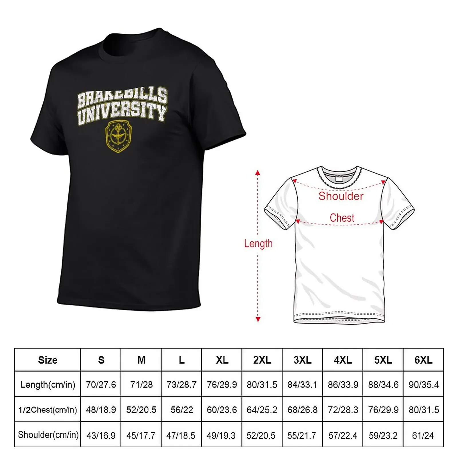 Brakebills University - The Magicians T-Shirt man clothes plus size tops cheap stuff heavyweights men clothing