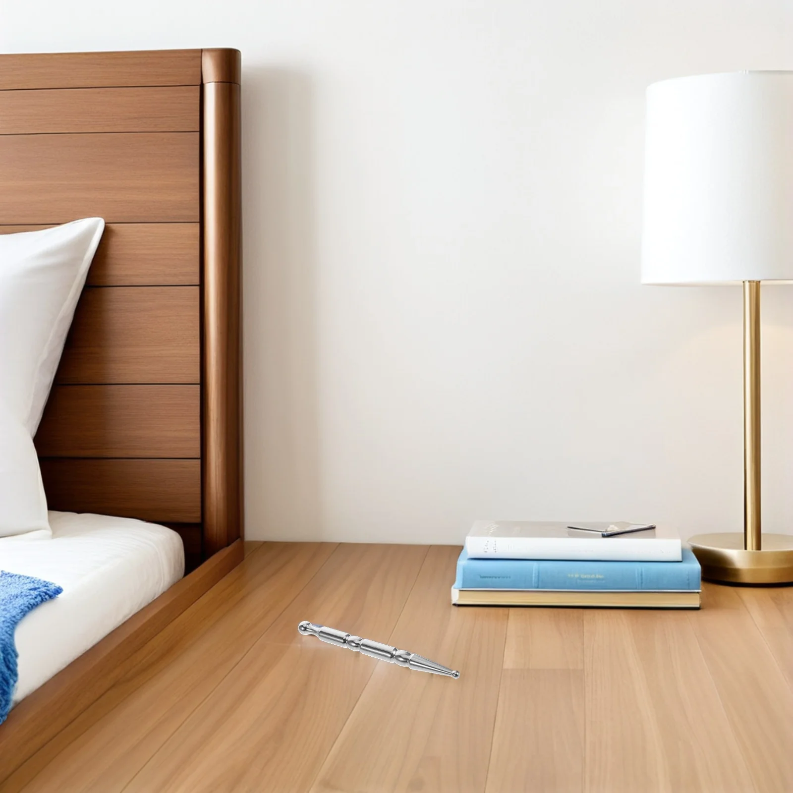 

2pcs Stainless Steel Acupressure Massage Stick Deep Tissue Trigger Point Tool Full Body Facial Guasha Roller Manual Reflexology