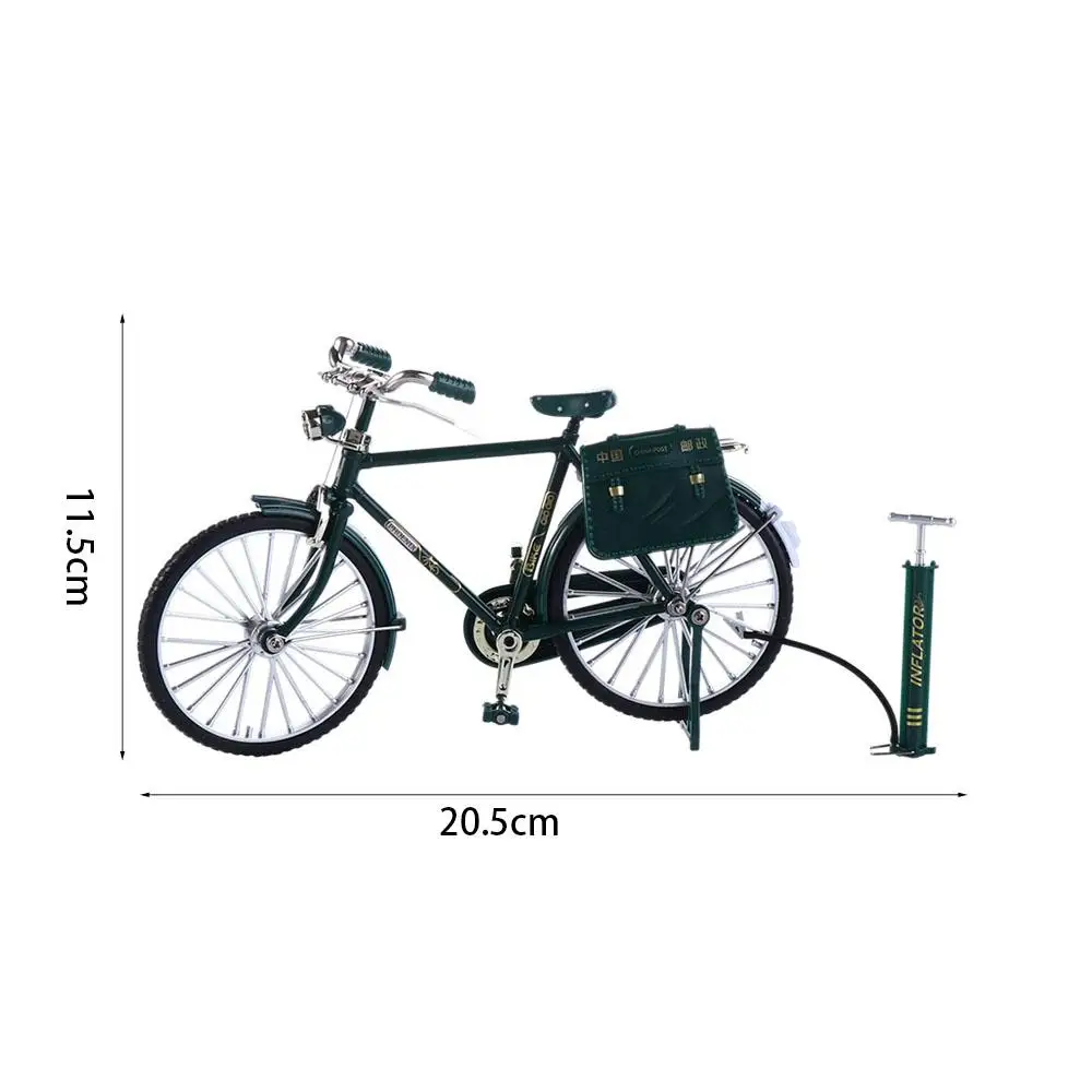 Mini Bicycle Diecast Alloy Bicycle Ornament Vintage Bicycle Model Retro Bicycle  Simulation Bicycle Retro Bicycle Model