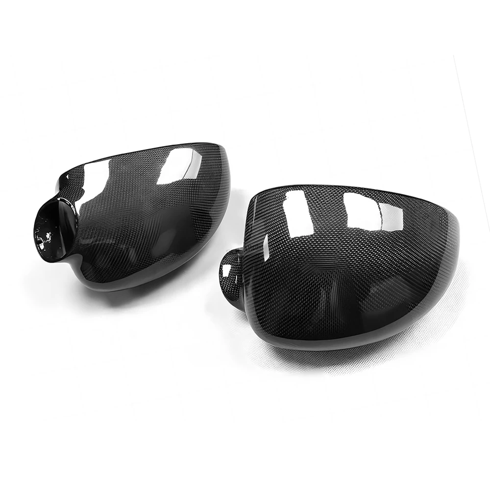 Replacement Rearview Side Mirror Covers Cap For BMW 99-06 E46 M3 Only OEM Style Carbon Fiber Casing Shell