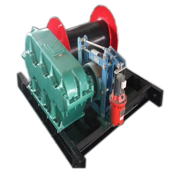 JK JM electric winch 3 ton 5 ton 10 ton  Electric engine winch for mining Construction For sale