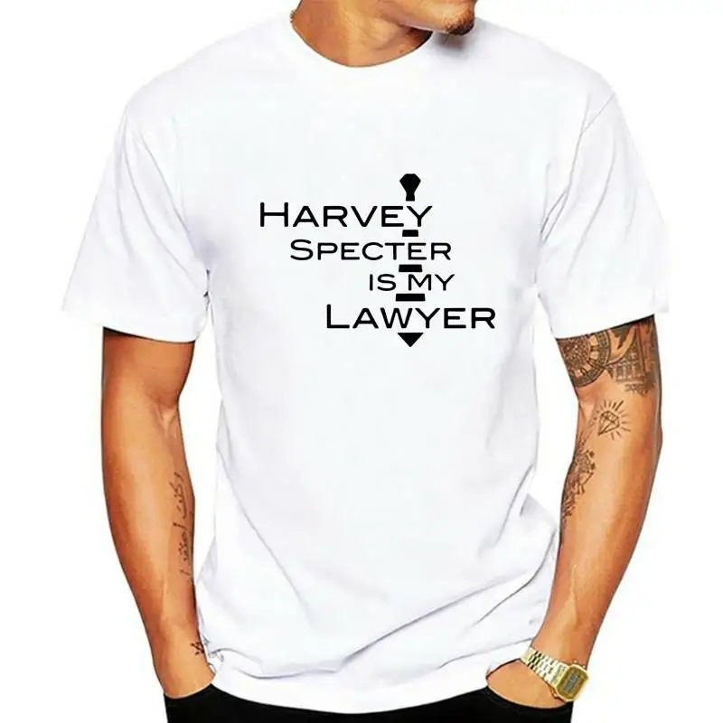 Men Short sleeve tshirt Harvey Specter is my Lawyer Unisex T Shirt Women t-shirt