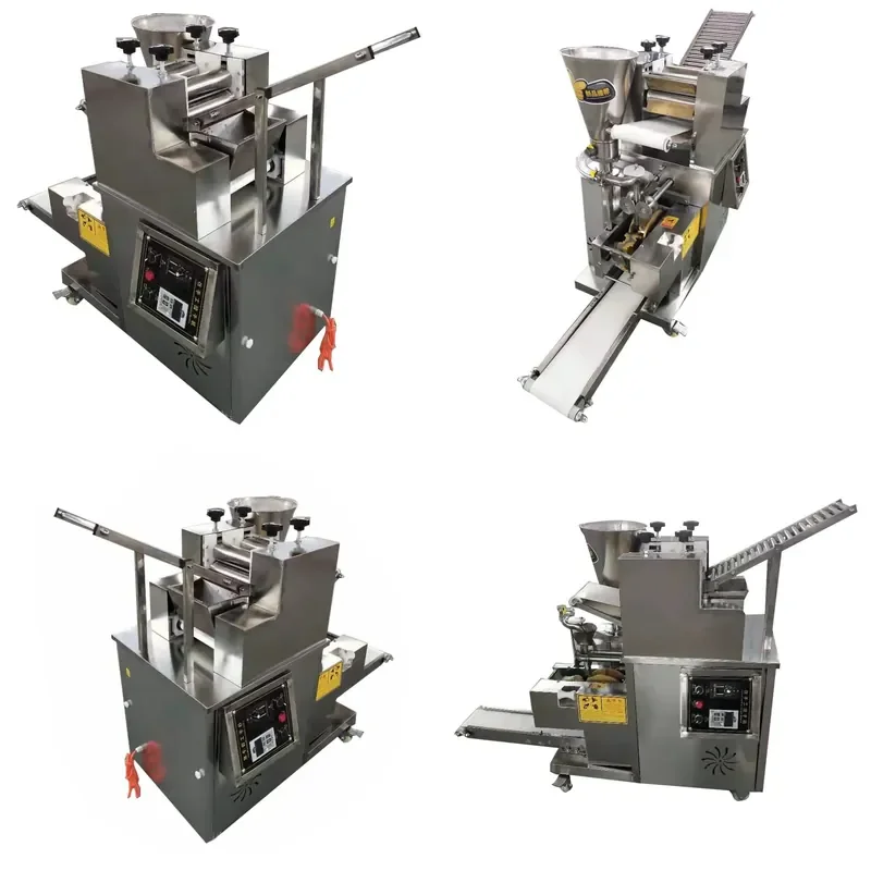 Automatic Cornmeal Empanada Maker Beef Chicken Stuffing Burrito Folding Machine Half Moon Patty Former