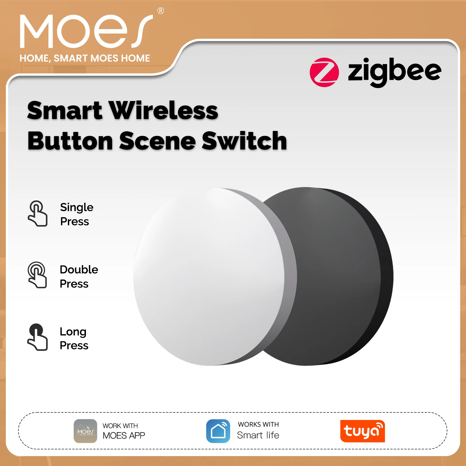 Moes Tuya Zigbee Sm… - image