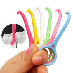 1pc/6pcs Dental Plastic Removal Hook Invisible Removable Braces Extractor Orthodontic Remove Aligner Clear Aligner for Oral Care