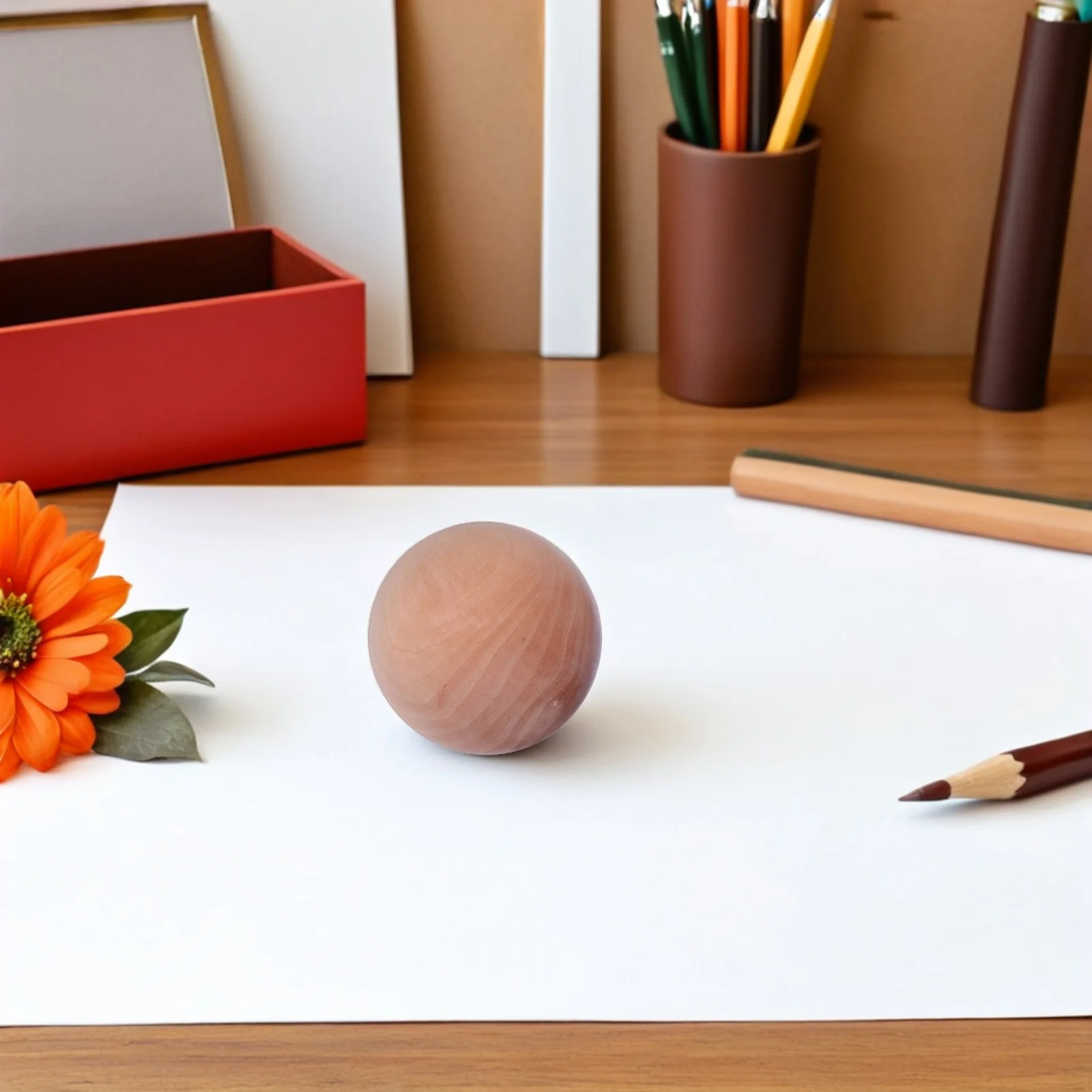 

Unfinished Wooden Balls Natural Solid Wood Smooth Craft Spheres Diy Project Accessories For Painting Crafts Decorations