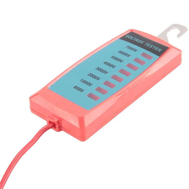 Tester napięcia do ogrodzenia elektrycznego GK503B, 1 sztuka, 600V do 700V, kontroler ogrodzenia, bez baterii, tester napięcia z lampką (czerwona) - B61B