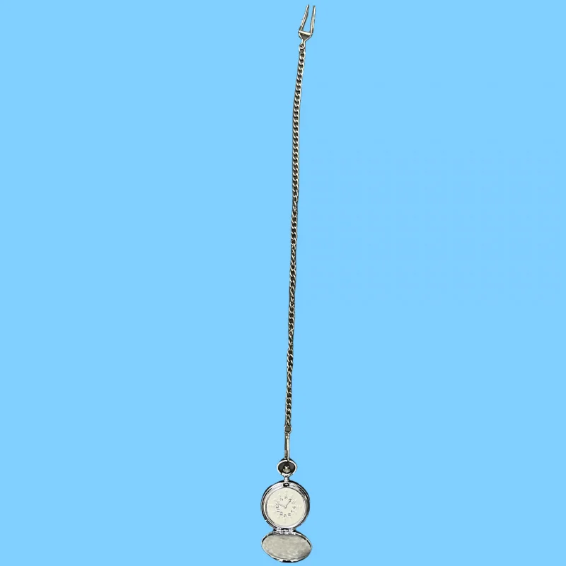 Слепой Карманный Часы Слепой Сенсорный Карманный Часы Часовая и минуты Игла Не деформируется Прочная джинсовая цепочка Износостойкая Нелегко деформируется