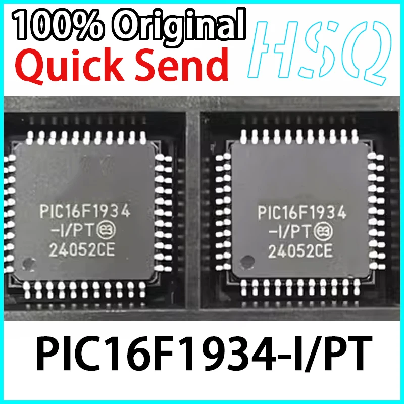 PIC16F1934-I/PT PIC16F1934 Package TQFP-44 Embedded Microcontroller MCU Semiconductor Brand New Original 1PCS