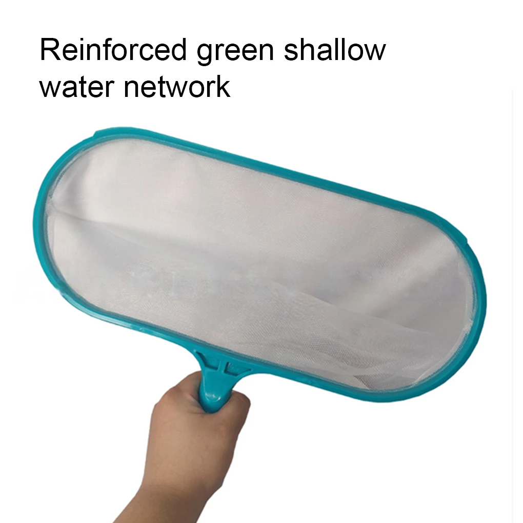 

Handy Pool Skimmer Net For Efficient Swimming Pool Leaf Cleaning Lightweight Wide Application