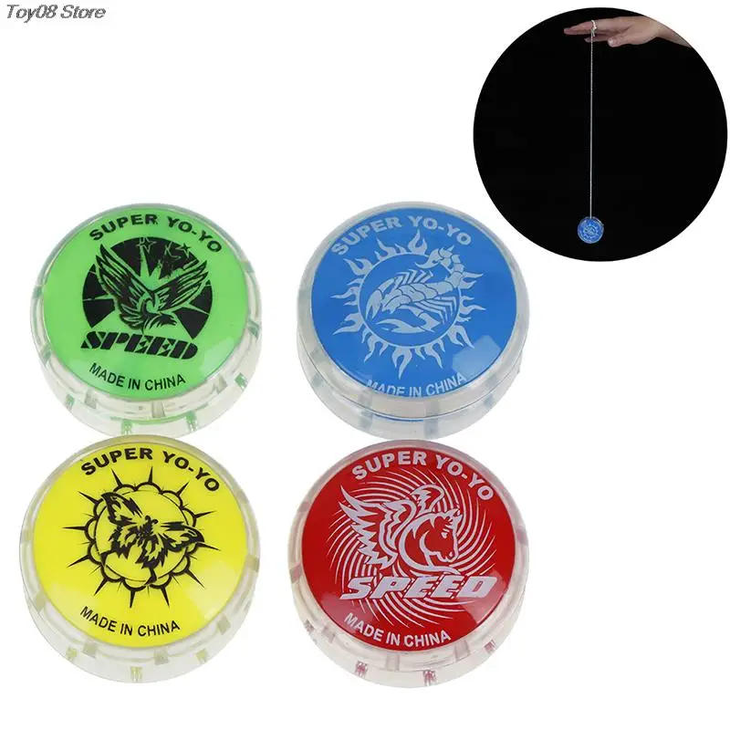 1pc Magic Yoyo Ball Toys For Kids Colorful Plastic Easy To Carry Yo-yo Toy Party Boy Classic Funny Yoyo Ball Toys Gift YOYO Bal