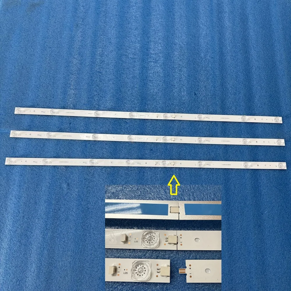 

Светодиодная лента для TCL43D08-ZC23AG-07 TCL-ODM-43D1800-3X8-3030 Atv-43uhd D143x5100x 43LI600C 43CM16F 43126CMC 143e9600 143e9600