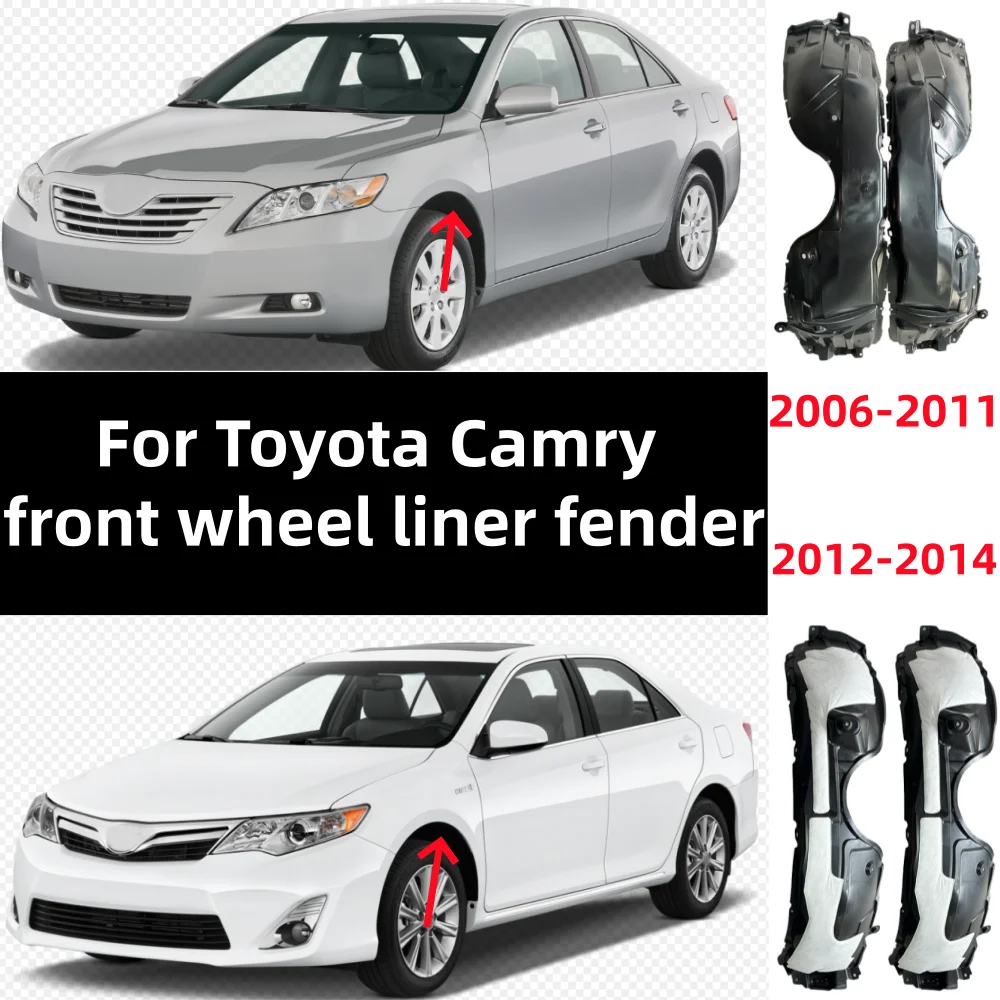 

For Toyota Camry 2006-2014 Front wheel liner fender OE: 53875-06100/53876-06100 53875-06060/53876-06070