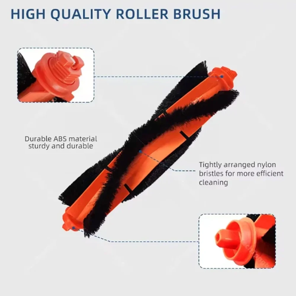 For Xiaomi S20 E12 E10 B112 robot vacuum cleaner Accessories, main brush side brush mop cloth HEPA filter spare parts