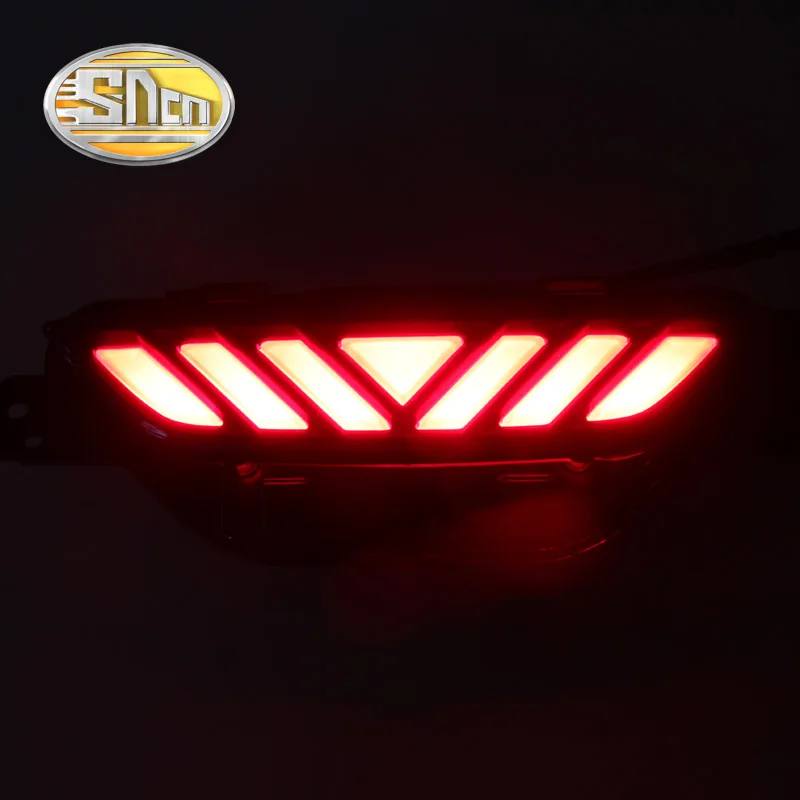 For Toyota C-HR CHR 2016 2017 2018 SNCN Multi-functions Car LED Bumper Light Rear Fog Lamp Reverse Light Auto Bulb Brake Light