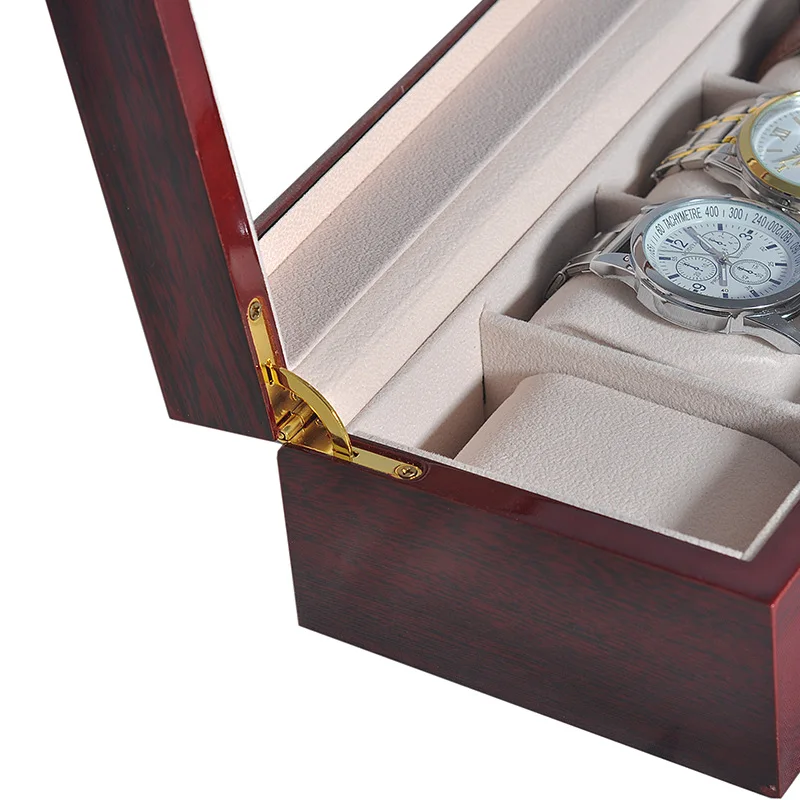 Деревянная коробка для демонстрации часов, роскошная деревянная коробка для часов, коробка для хранения мужских часов, коробка для демонст...