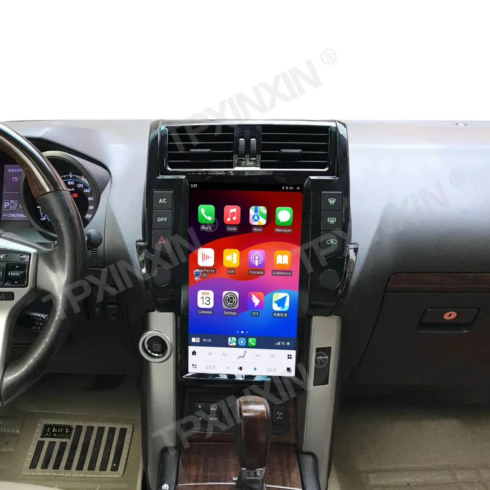 

Android 13 авто радио 8 + 256 ГБ для Toyota Pardo 2010-2013 GPS-навигация 13,6-дюймовый стерео мультимедийный плеер Carplay головное устройство