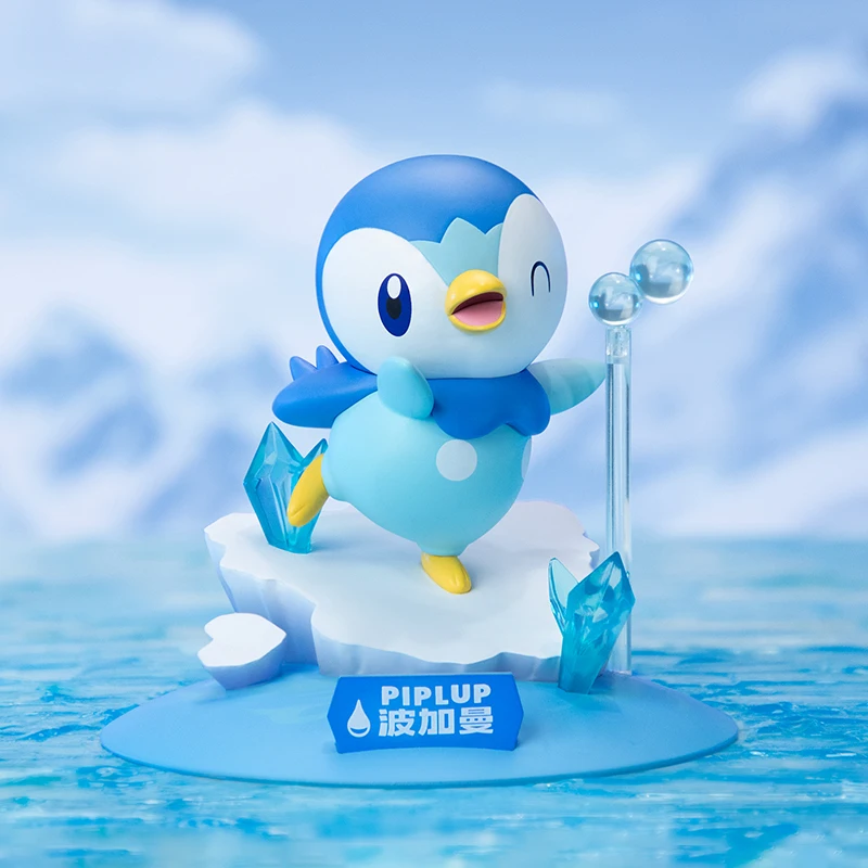Afbeelding 3: Pokemon Anime Actiefiguren Van Hoge Kwaliteit Porkby Piplup Poppen Funism Echt Verzamelen Model Ornamenten Kinderen Speelgoed Verjaardagscadeau