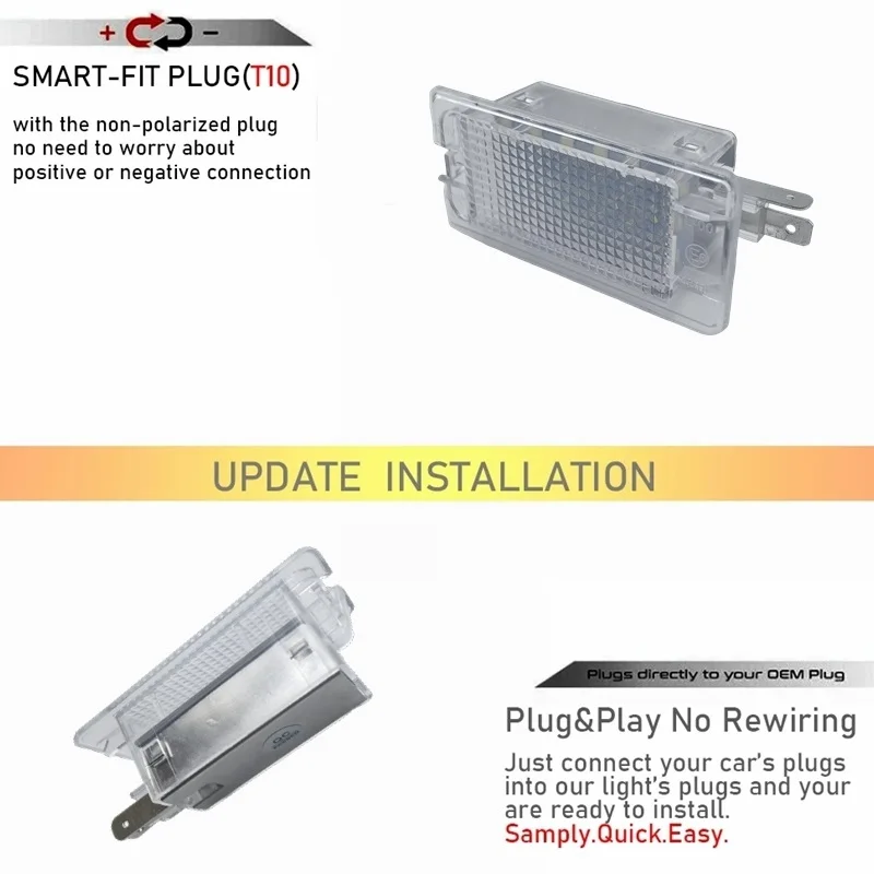 1Pcs Canbus LED Trunk Light Luggage Compartment Lamps For Hyundai I10 I20 I30 I40 Accent Elantra Sonata Genesis Kia Rio Sportage