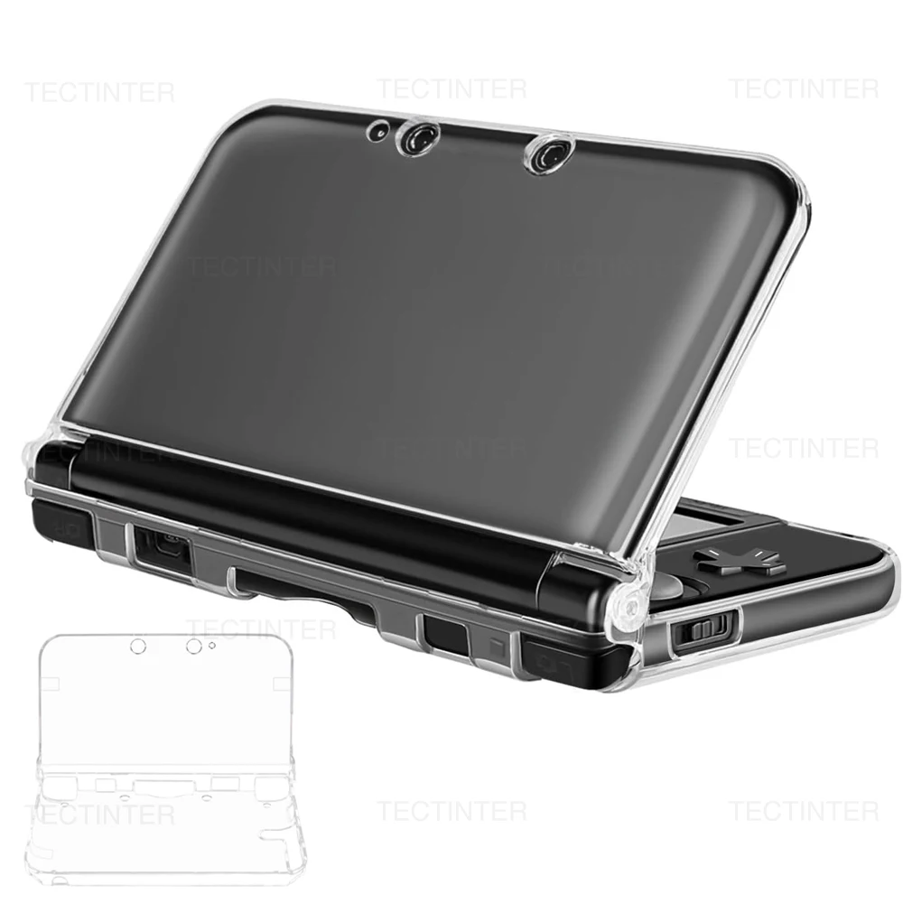 Transparente Kristall-Schutzhülle für Nintendo NEW 3DS XL/LL & 3DS LL/XL & 3DS Spielkonsole Klare Hartschalen-Abdeckung