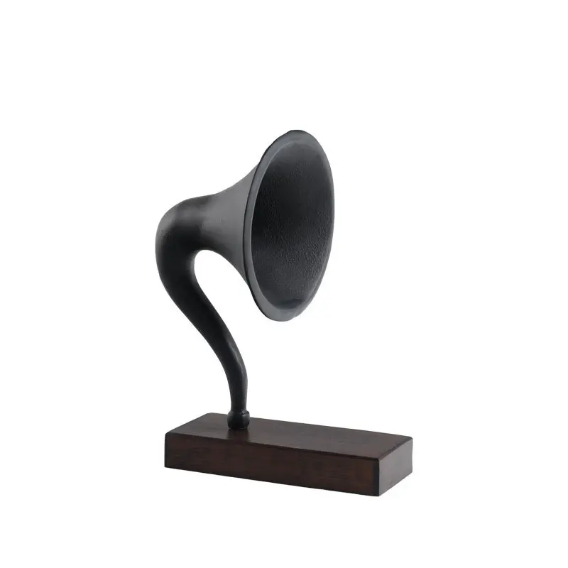 Modern home retro phonograph record player ornament