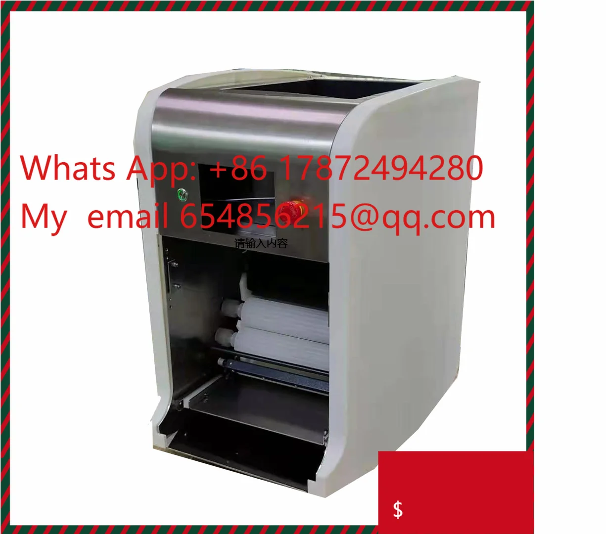 Automatic Sushi Robot Rolling Machine / Sushi Roll Maker / Sushi Roll Cutter