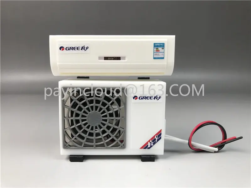 Air Conditioner Model Machine 1/14 Ratio Mop Head Dump Truck Air Conditioner Model Outdoor Unit Scene Model