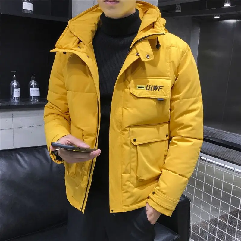 

​Youthful Men's Winter Thickened Korean Style Loose Cotton Jacket Workwear Design Hot Sale​