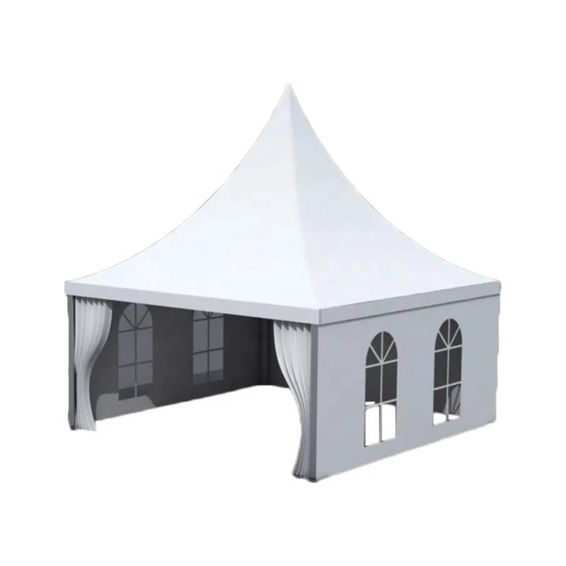 Custom 10x10 Ft. 3x3 M Clear Outdoor PVC Canopy Pagoda Tent Gazebos Sale In Trade Show