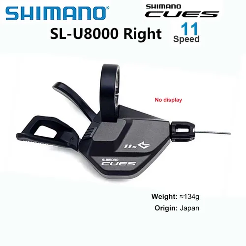 Imagen 2 del producto SHIMANO CUES U4000 U4010 U6000 U8000 2s 9s 10s 11s palanca de cambios RAPIDFIRE PLUS abrazadera tipo anillo Original Shimano piezas de bicicleta 11V