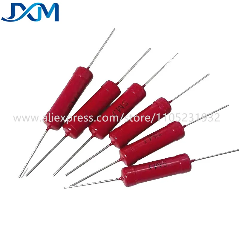 1pcs RI80 3W High-Voltage Resistor 10R 50R 200R 10K 30K 50K 100 150 200K 300K 470K 500K 5M 10M 20M 50M 1G 30G 100G Non-Inductive