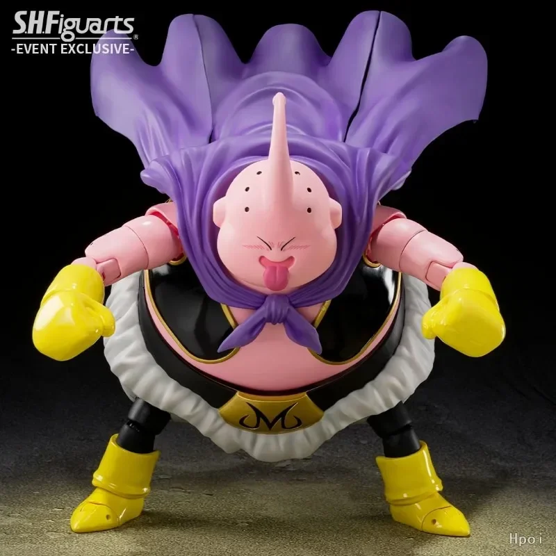 Em estoque genuíno bandai bandai shf dragon ball série majin buu edição limitada anime figura de ação modelo brinquedos coleção presentes