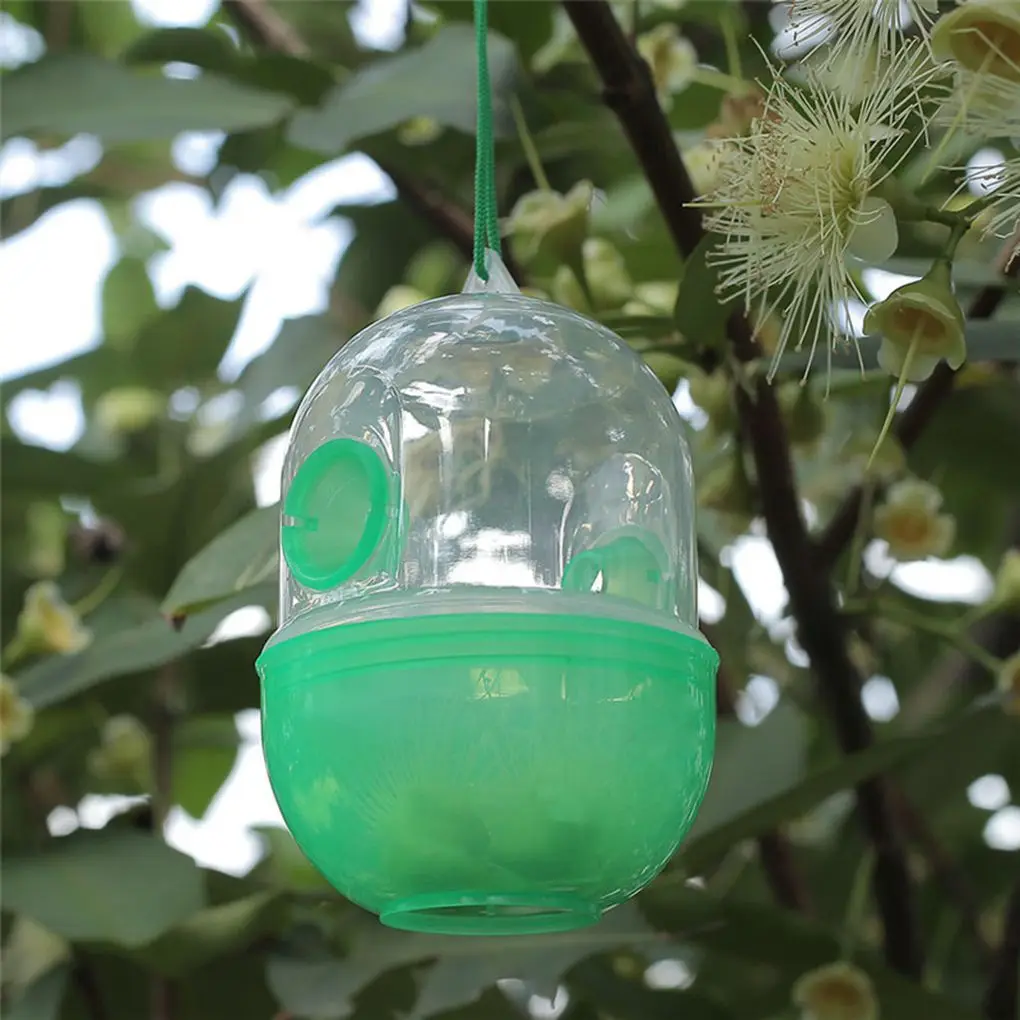 Outdoor Hanging Wasp Trap Catcher Flies Bee Trapper Pest Repeller Insect Killer Reject Tools