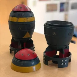 Missile Ornament Creative Nuke Bomb Storage Box Household Mini Retro Box Key Storage Bowl Secret Storage Container Resin Box