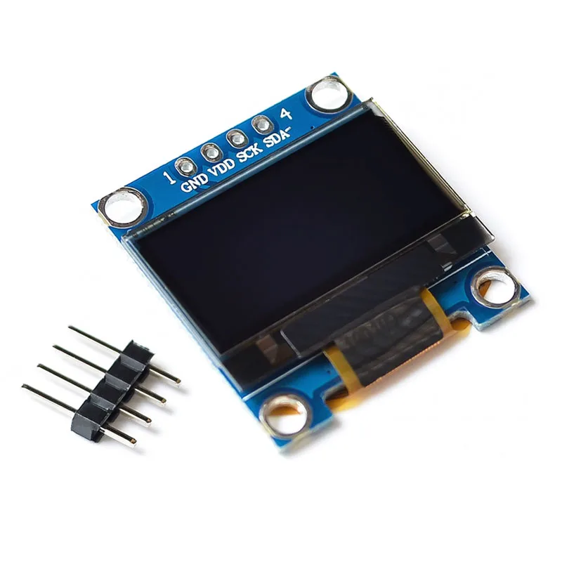 White Blue Color 0.96 Inch 128X64 OLED Display Module Yellow Blue OLED Display Module for Arduino 0.96 IIC Communicate