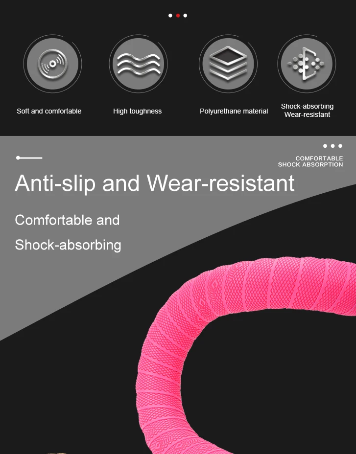 Odi Rennrad Bar Tape ultraleichte Fahrrad Lenker riemen hohe Zähigkeit pu/eva Diamant Textur Anti-Rutsch-Griff Gürtels tange Wrap – Detail 3